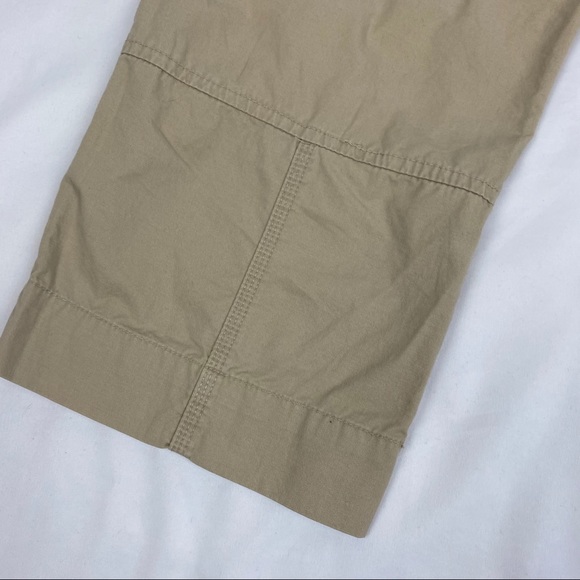 Roxy Khaki Cargo Capri Pants 🟡 - Picture 6 of 8